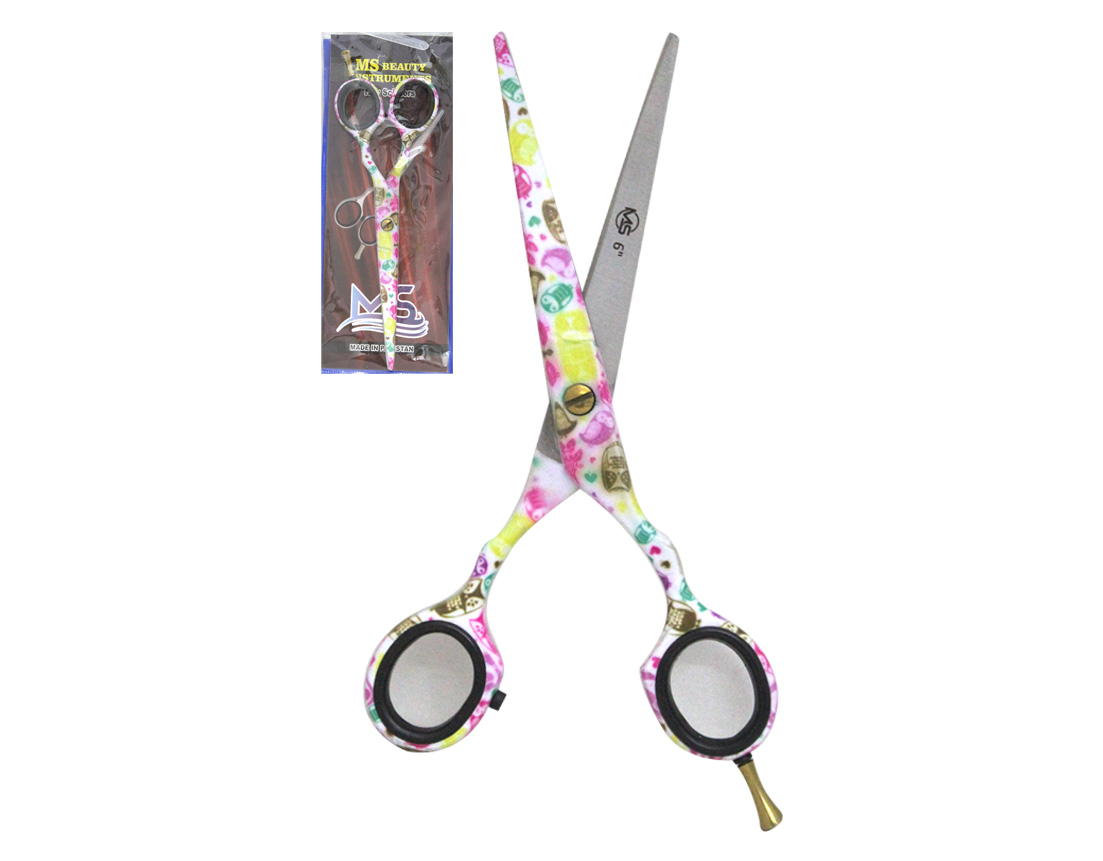 TIJERA PELUQUERO C/BLISTER BUOS C/DES 6" MS508