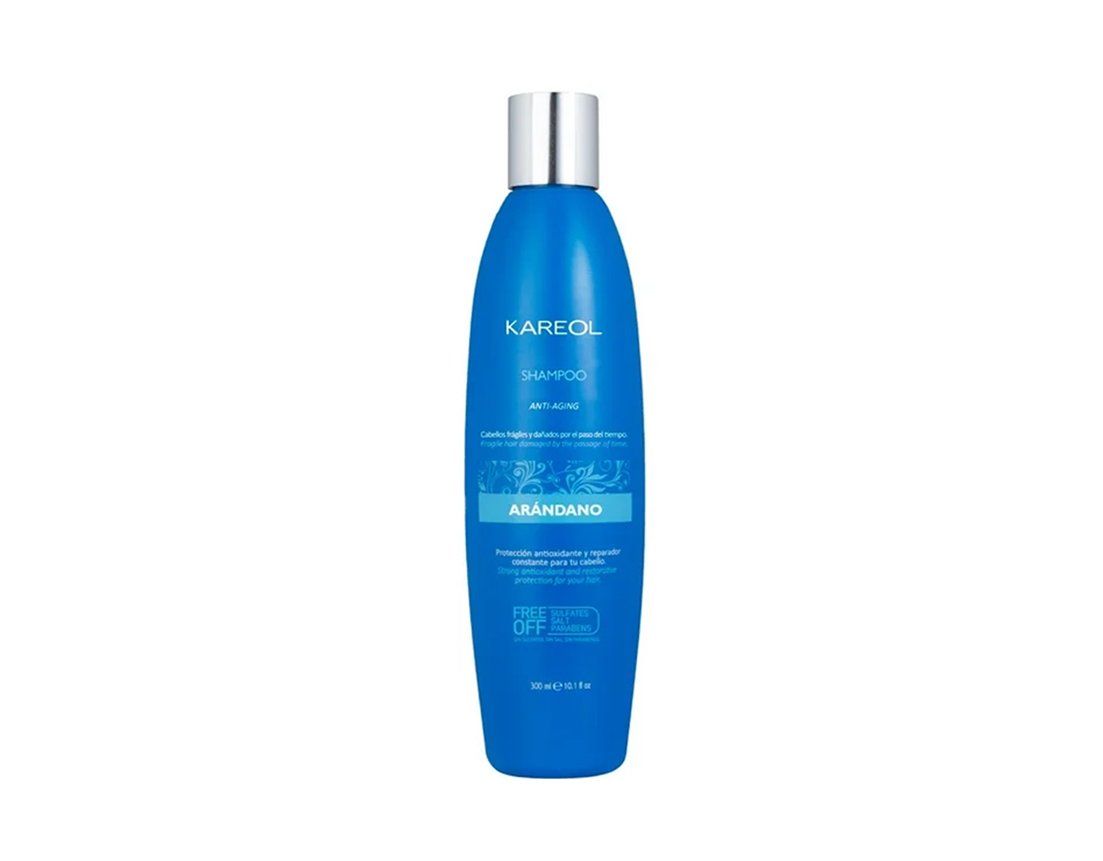 SHAMPOO KAREOL DE ARANDANO FUERZA ANTI EDAD 300 ML