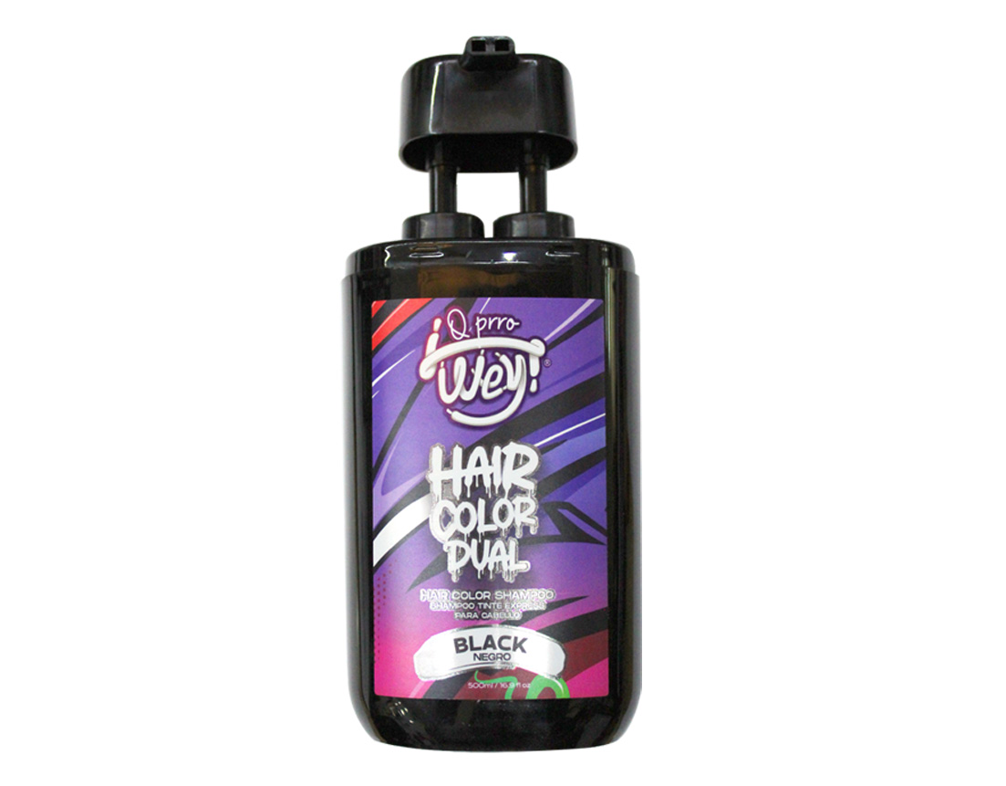 QPW SHAMPOO TINTE EXPRE NEG 500ML QPWSTCHCD