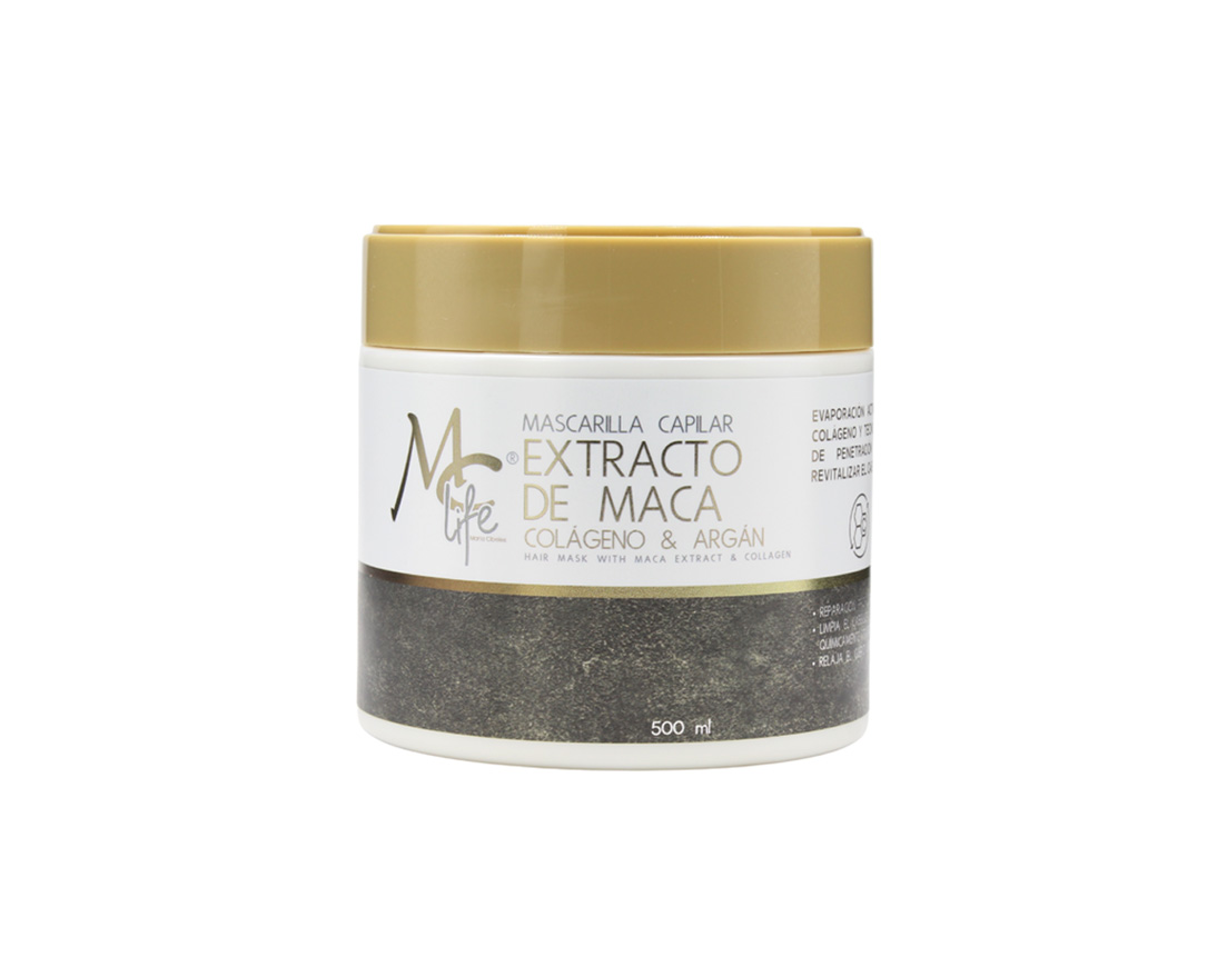 MC LIFE MASC CAP C/EXTRA MACA COLAG Y ARGAN 500 ML