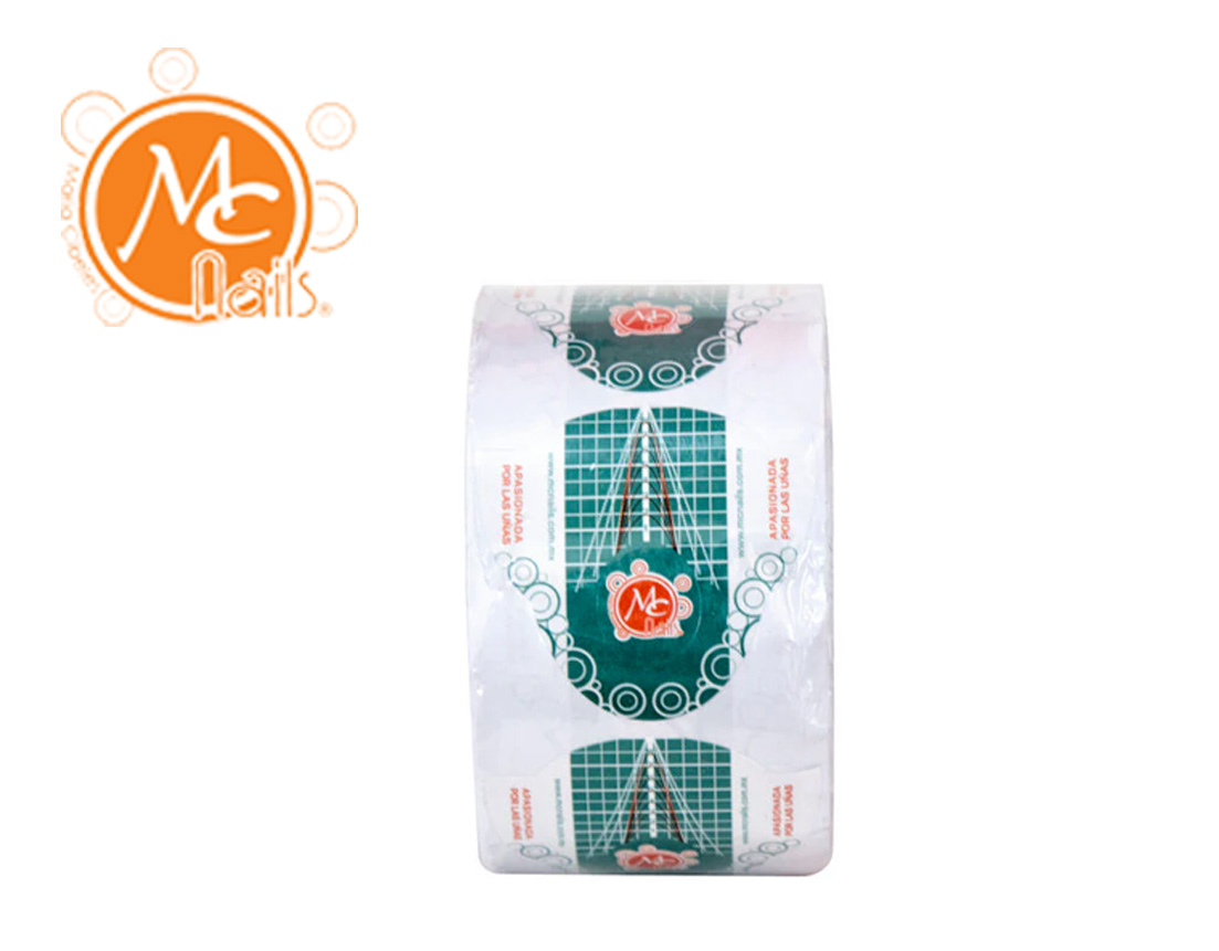PAQ DE FORMA ESCULTURAL VERDE CHICO 100PZ MCPFECA1