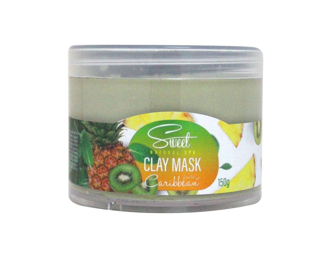 SWEET SPA CLAY MASK 150GR FRUITS CARIBBEAN SWSMF1