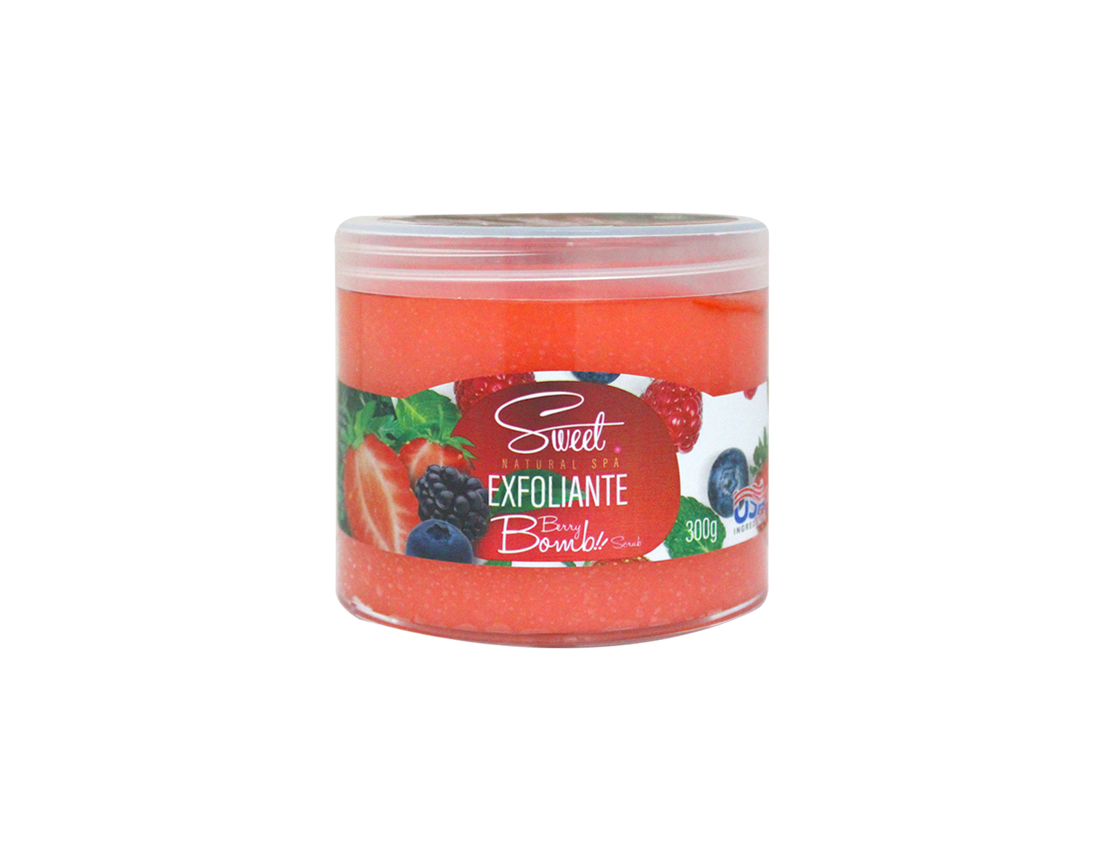 SWEET SPA GEL EXFOLIANTE 300GR BERRY BOMB SWSEB3