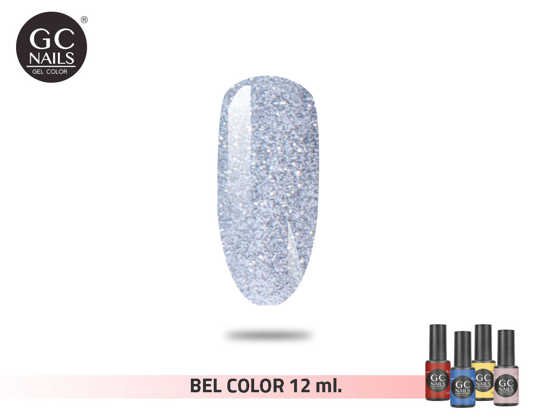 GC FANTASTIC GEL GLITTER PLATA GCFPL
