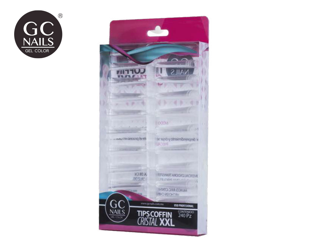 GC TIP COFFIN CRISTAL XXL C/240 PZS GCTCCX