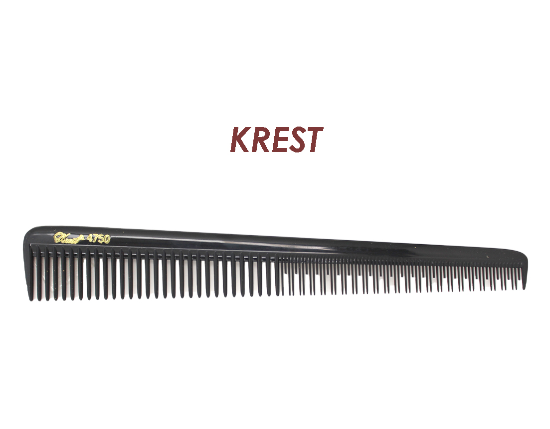 PEINE PELUQUERO COMBINADO KREST NGO C/12 PZS 4750