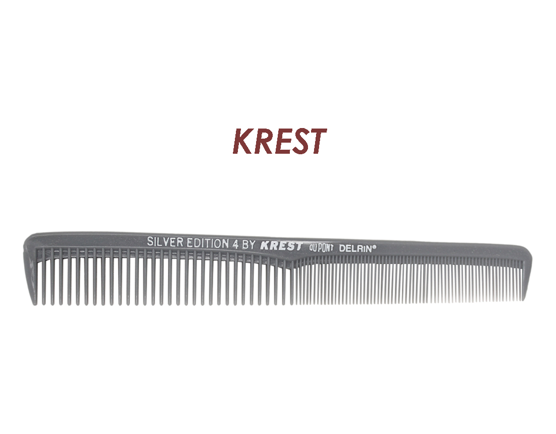 PEINE NUMERADO KREST SILVER C/12 PZS  SE 4
