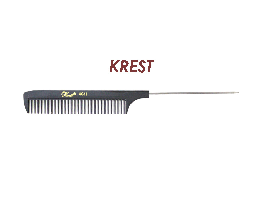 PEINE COLITA METAL KREST NGO D/FINO  C/12 PZ 4641