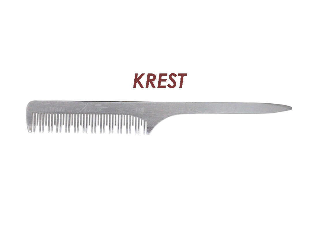 PEINE COLITA D/ALUMINIO KREST PROFESIONAL AL99
