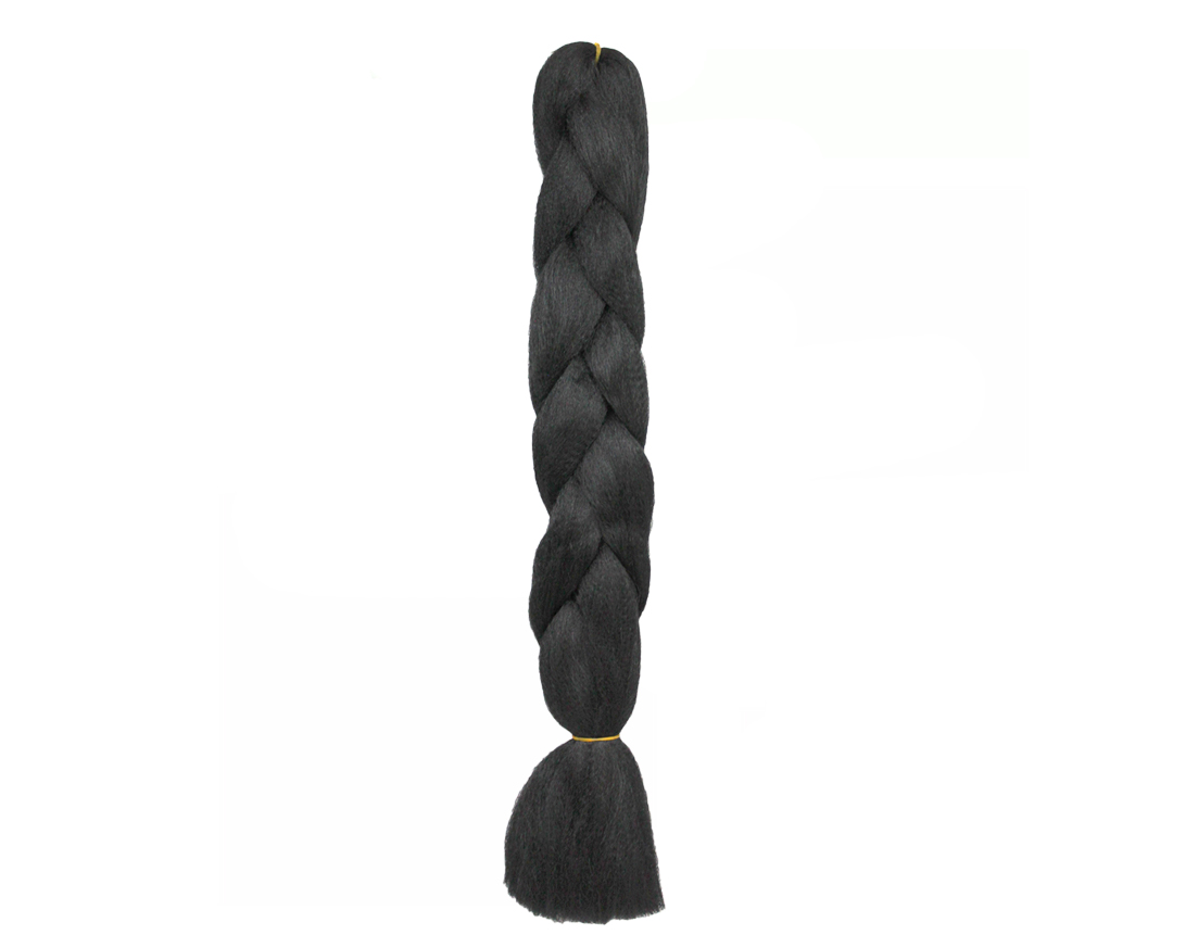 TRENZA JUMBO NEGRA #1