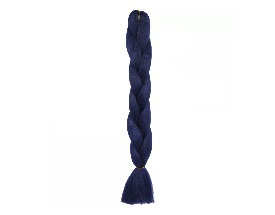 TRENZA JUMBO AZUL MARINO #M28