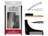 PORTA NAVAJA KIT BARBERIA  SCALP MASTER SC9050